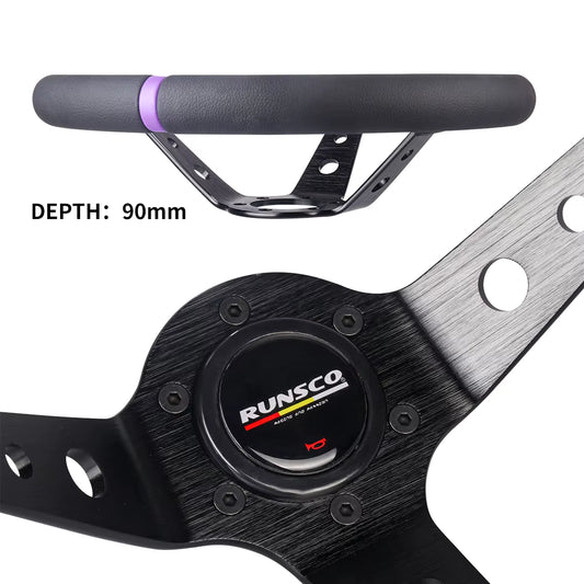 Runsco Performance 350mm Leather Wheel