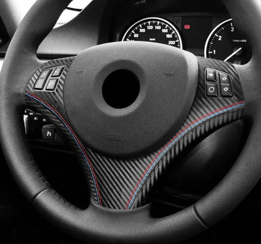 E9X Carbon Steering Wheel Trim