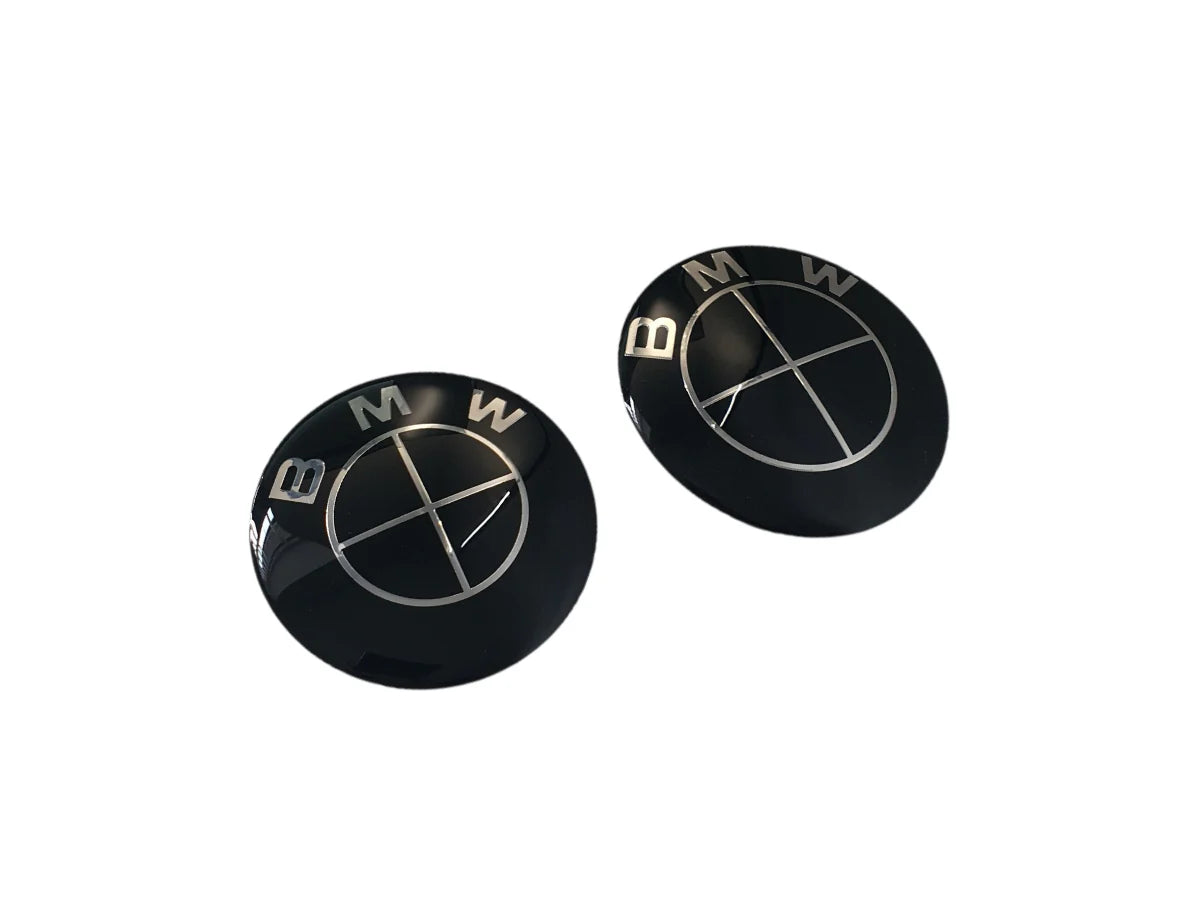 BMW Black Badge Emblem Front & Back