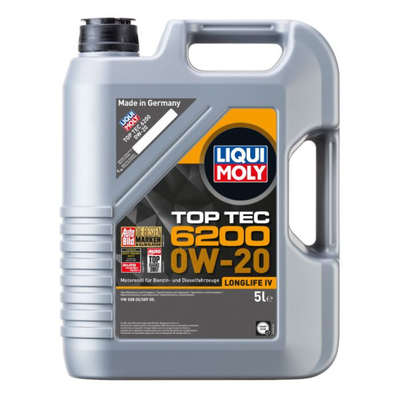 Liqui Moly OW20 Top Tec 6200 Synthetic Engine Oil
