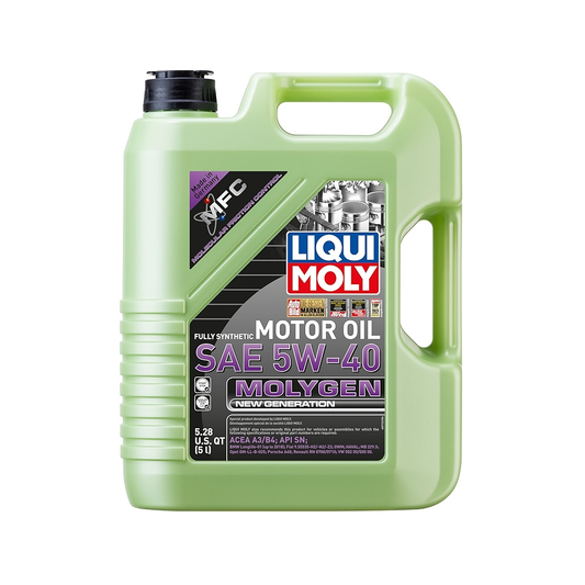 Liqui Moly 5W40 Molygen Synthetic Engine Oil